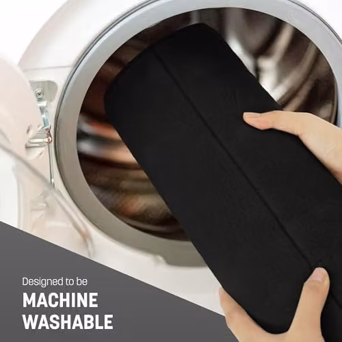 Keplin Memory Foam Bath Mat, Black, W: 50 cm, D: 60 cm – 7