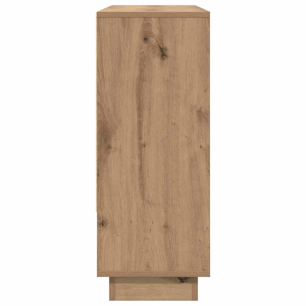 Berkfield Home Artisan Oak Sideboard in Brown, W/D/H: 97 x 29 x 75 cm – 3