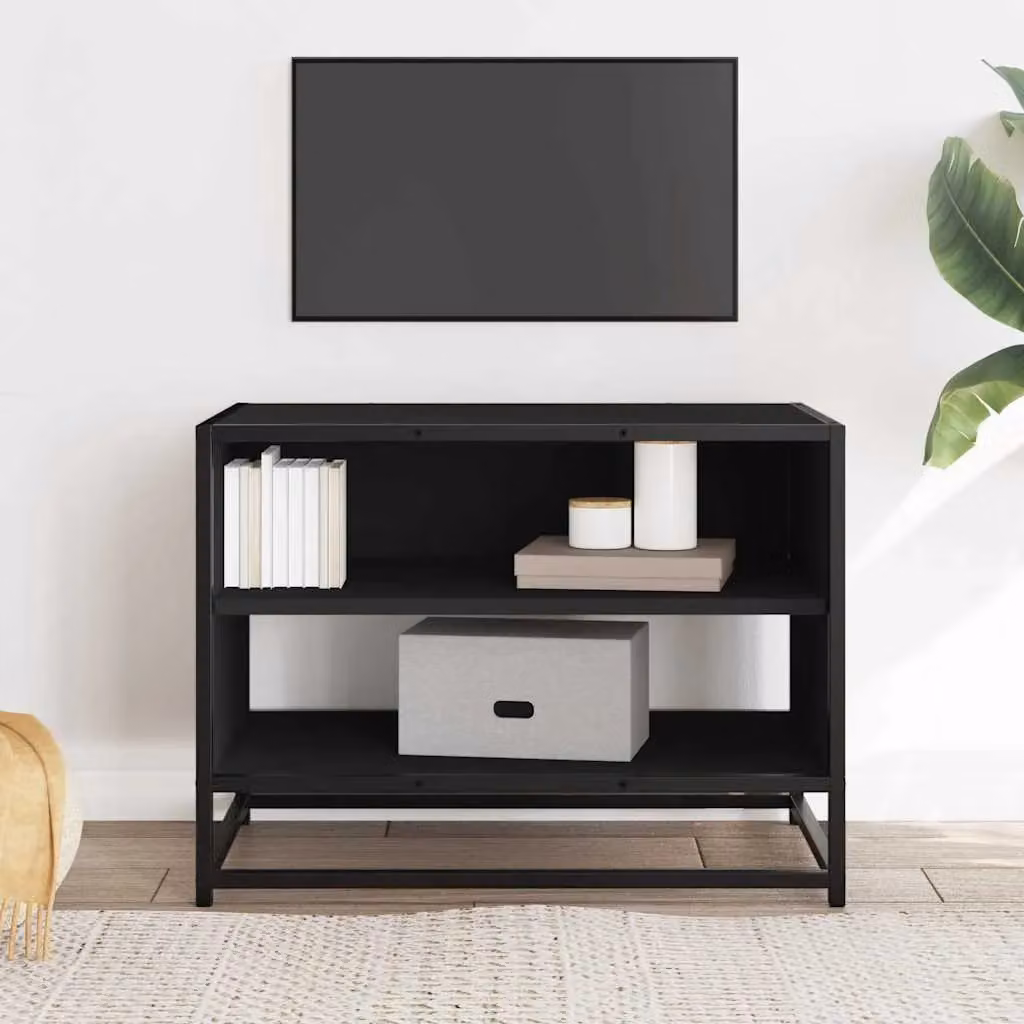 Berkfield Home Industrial TV Cabinet in Black, W/D/H: 61 x 40 x 46 cm – 3