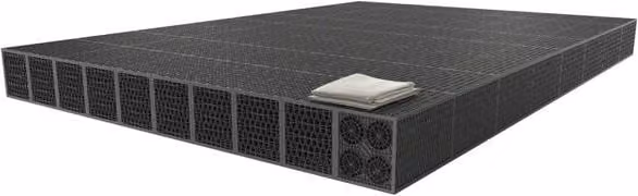 Rainsmart 24 Tonne Shallow Soakaway Crate Set in Black, 10 Cubic Metre Kit