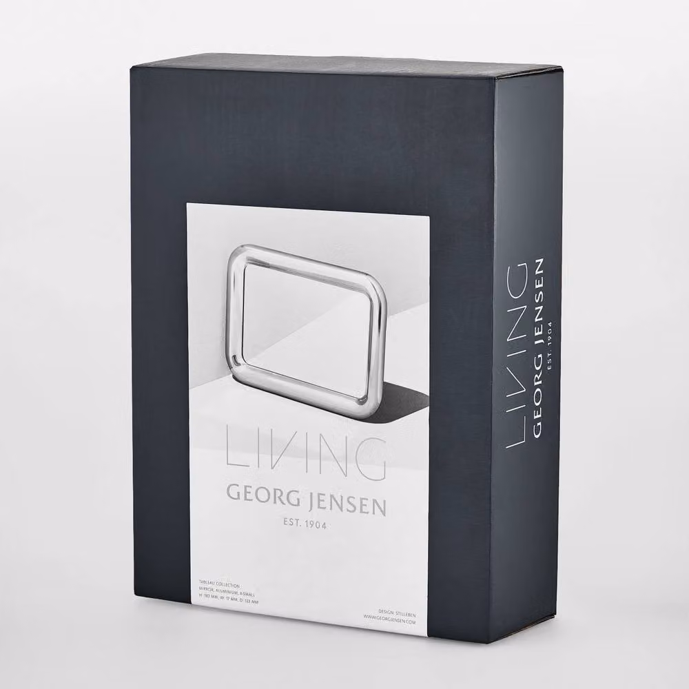 Georg Jensen Tableau Aluminum Tabletop Mirror in Silver – 2