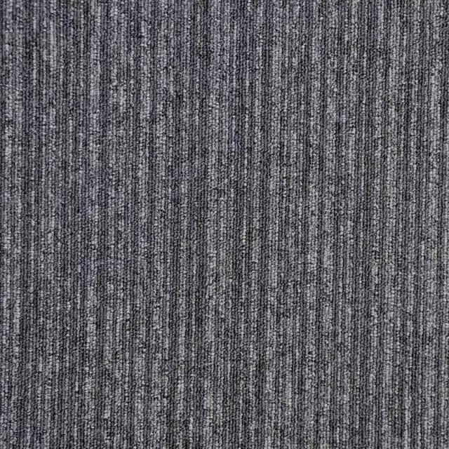 Vital Contract Carpet Tiles in Black, 5m2 Box of 20 Tiles with Loop Pile