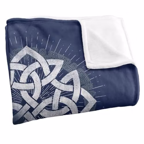 LOGOVISION Lord Of The Rings War Of The Rohirrim Wulf Sword Point Super Soft Silky Touch Fleece Throw Blanket, Multicolour, W: 152 cm, D: 127 cm – 2