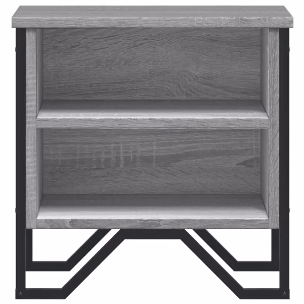Berkfield Home Grey Sonoma Bedside Cabinet in Engineered Wood W/D/H: 40 x 30 x 40 cm – 5