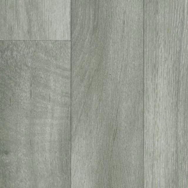 Vinyl Flooring UK Grey Wood Effect 2.0mm Textile Backed Vinyl Flooring W: 200 cm, L: 800 cm