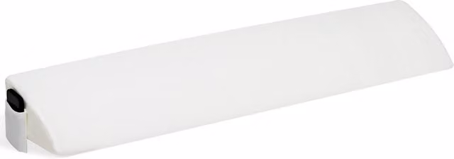 Costway Queen Size Wedge Pillow Bolster in White with Removable Breathable Polyester Cover