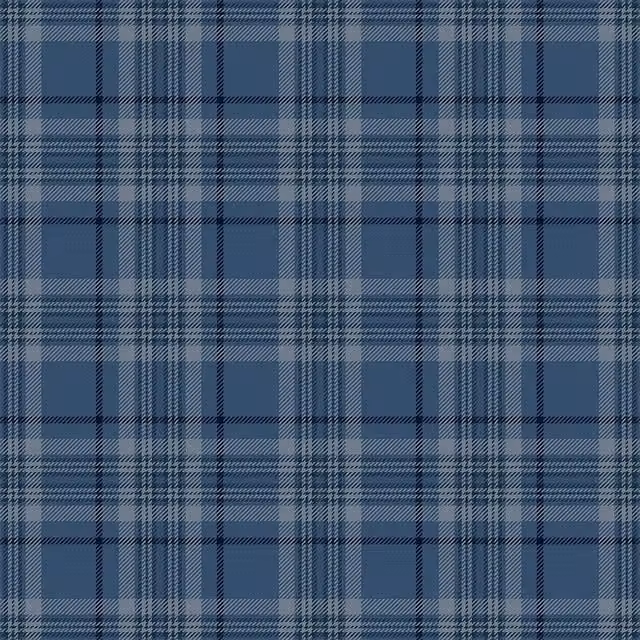I Love Wallpaper Classic Abstract Checked Wallpaper in Blue