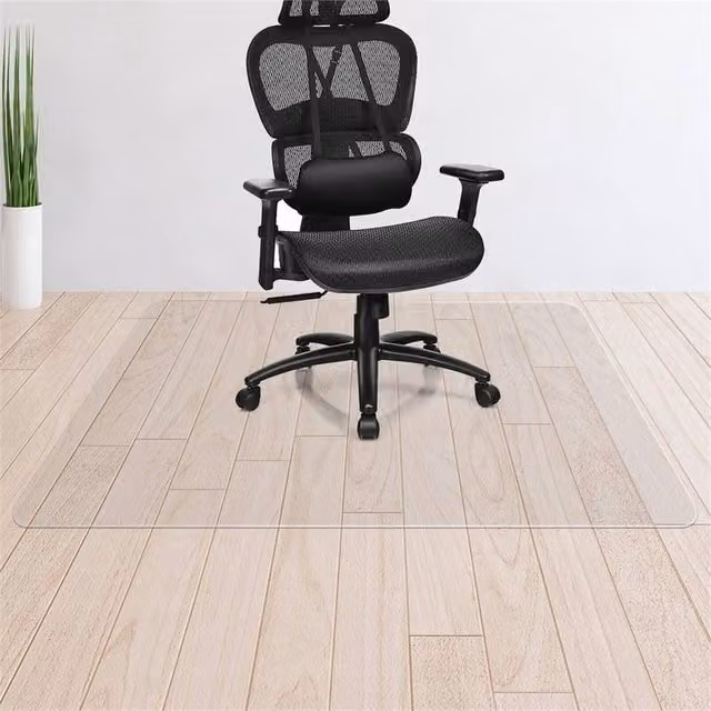 Kelvenix Transparent Anti-Slip PVC Chair Protection Mat, Diameter: 100 cm – 1