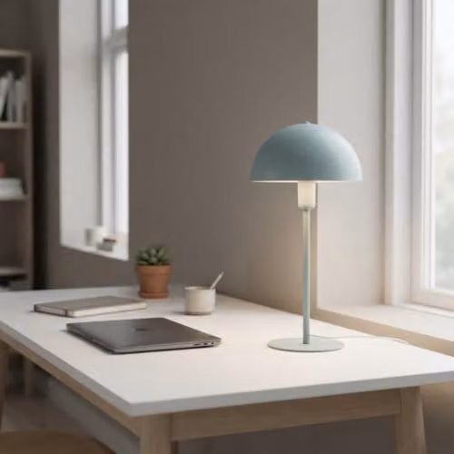 Nordlux Ellen Metal Table Lamp Green with E14 Bulb Socket – 5