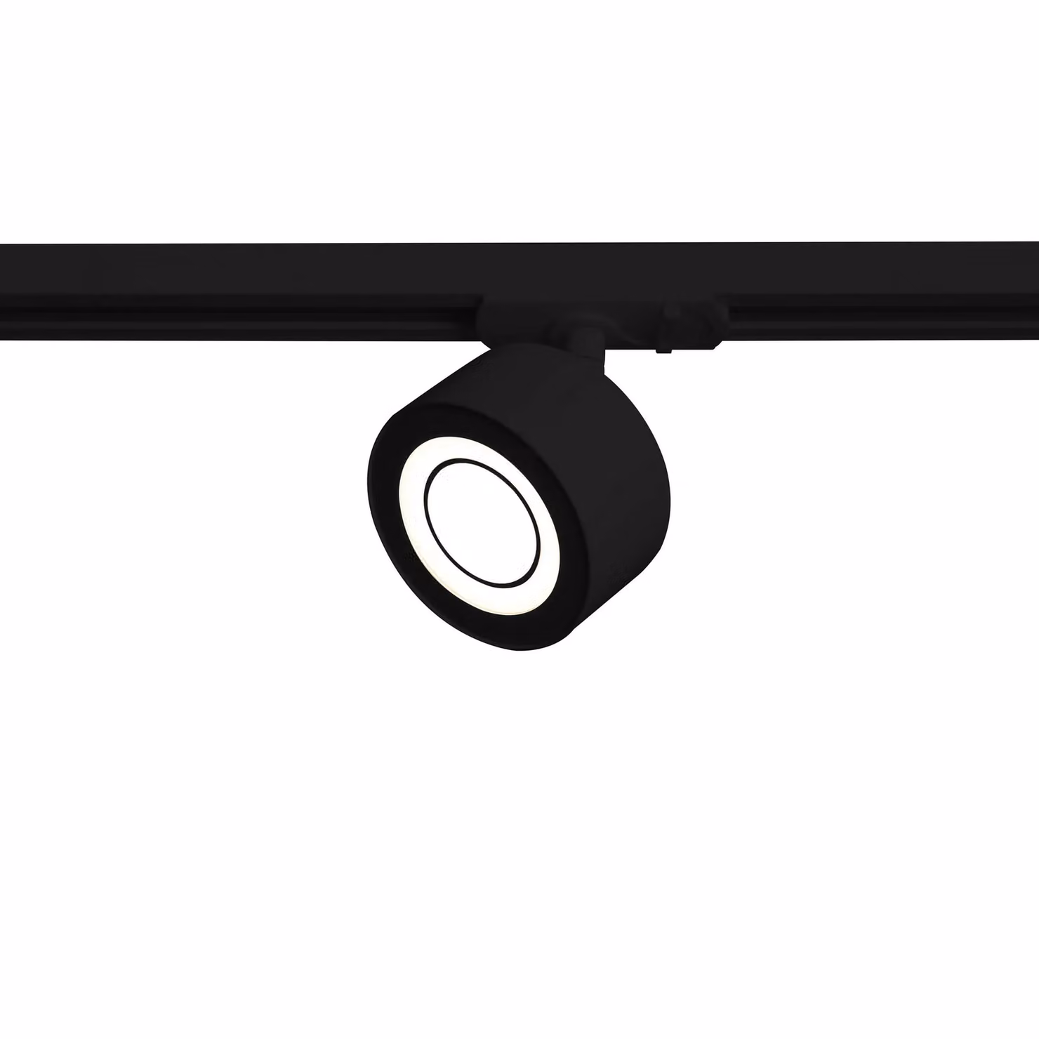 Nordlux Clydelink Black Metal LED Track Lighting for Hallways with Warm White 2700k Light – 2