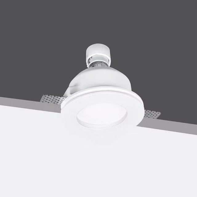 Netlighting SNOW Round Recessed Downlight White W/D/H: 12 x 6 cm