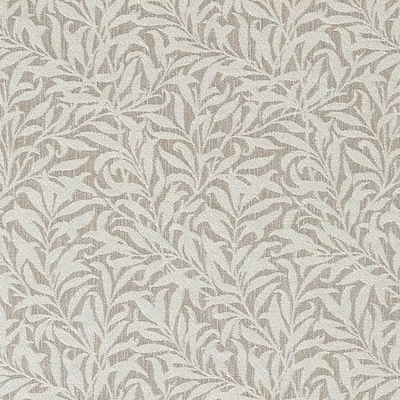 William Morris At Home Willow Bough Woven Fabric Cobble in Grey and Beige