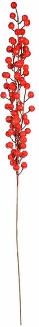 KDMD Red Berry Stem Christmas Ornament, 2 Pack, H80cm