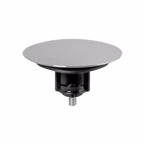 McAlpine Chrome and Brass Click System Bath Clicker Waste Plug, 70mm