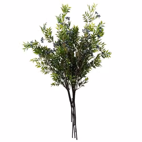 Leaf Design Blue and Green Artificial Floral Plant, Height: 70 cm – 2