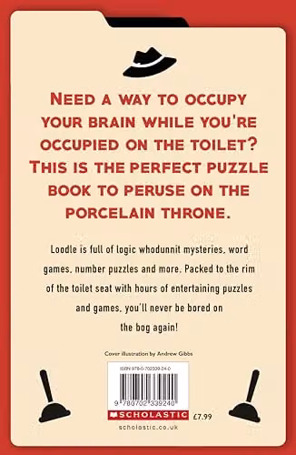 Scholastic Loodle Puzzles to do on the Loo Paper Activity Book – 2