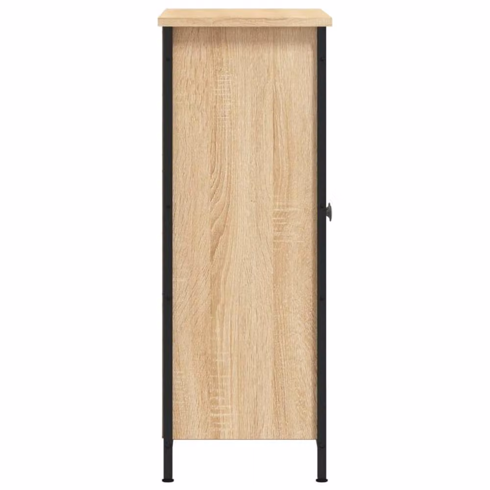Berkfield Home Sonoma Oak Sideboard in Light Tan, W/D/H: 70 x 30 x 80 cm – 3