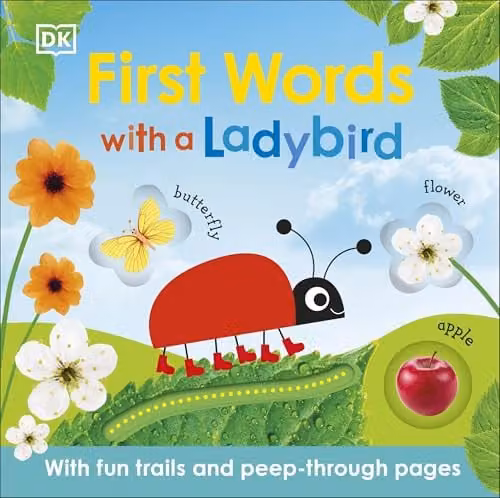 First Words with a Ladybird by DK, Multicolour Paper Book – 1