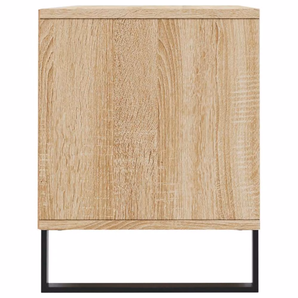 Berkfield Home Sonoma Oak TV Cabinet in Light Brown, W: 100 cm, D: 34.5 cm, H: 44.5 cm – 3