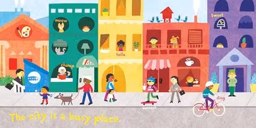 Indestructibles Busy City by Amy Pixton, Multicolour Paperback Book for Babies – 2
