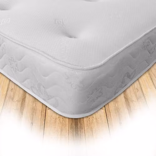 Starlight Beds Galaxy Single Hybrid Memory Foam Mattress, White, W/D/H: 90 x 190 x 20 cm