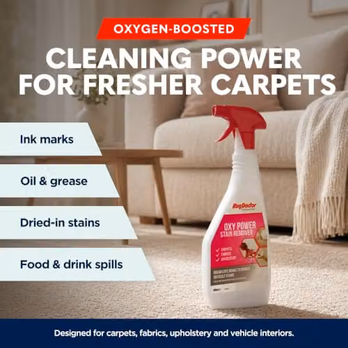 Rug Doctor Oxy Power Stain Remover 500ml Trigger Spray for Carpets, Upholstery and Mattresses – 2