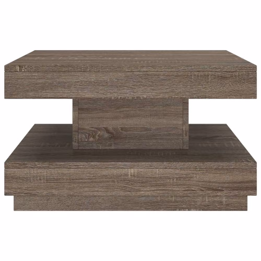 Berkfield Home Modern Grey MDF Coffee Table W/D/H: 60 x 60 x 35 cm – 3