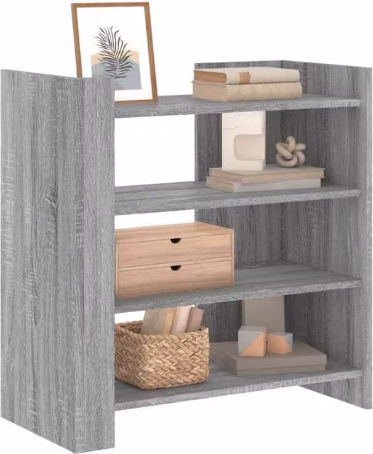 Berkfield Home Grey Sonoma Sideboard in Engineered Wood W/D/H: 73.5 x 35 x 75 cm