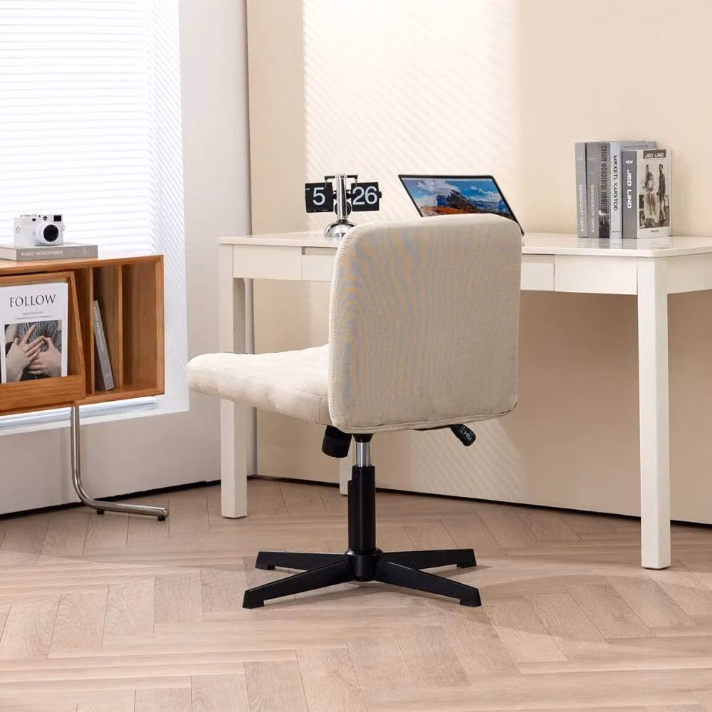 Kelvenix Modern Fabric Task Chair in Beige – 2