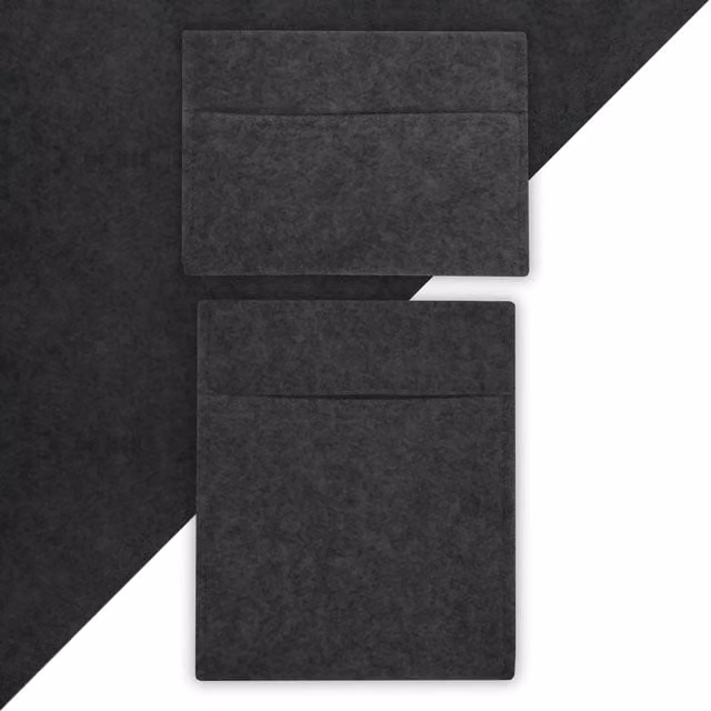 Monstershop Camper Van Carpet Lining and 2 x Storage Pouches in Anthracite Grey
