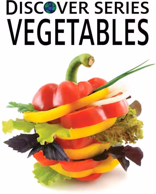 Xist Publishing Vegetables Hardcover Book in Multicolour
