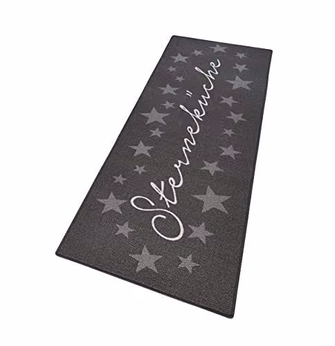 Hanse Home Grey Stars Kitchen Runner, W/D/H: 180 x 80 x 0.8 cm – 4