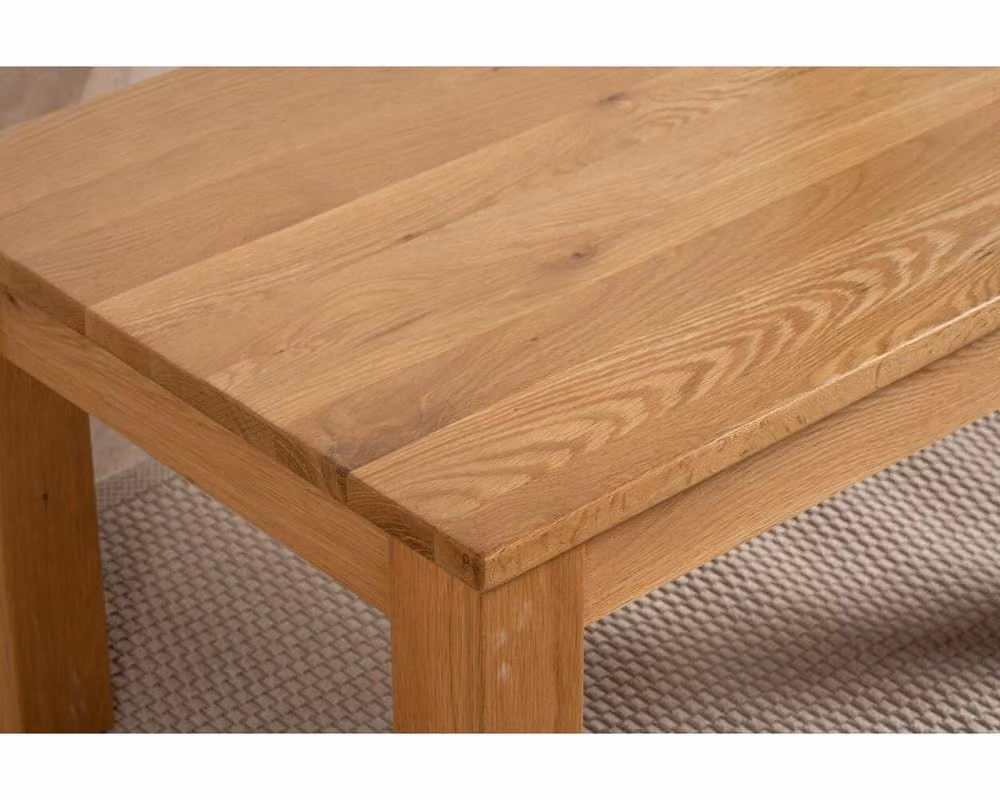 Thats Furniture Oslo Solid Oak Coffee Table in Light Oak, W/D/H: 61 x 61 x 45 cm – 2