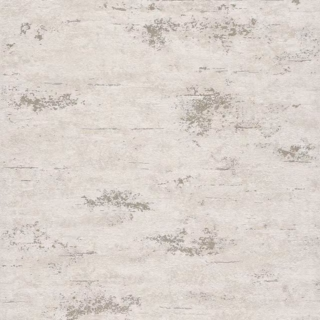 Grandeco On The Rocks Distressed Concrete Stone Textured Vinyl Wallpaper in Grey, White and Beige