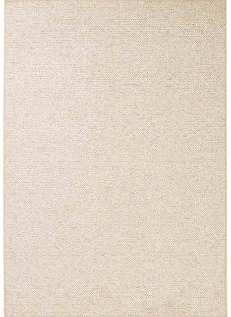 THE RUGS Wolly Hand Tufted Wool Look Rug in Beige, W: 140 cm, L: 200 cm – 1