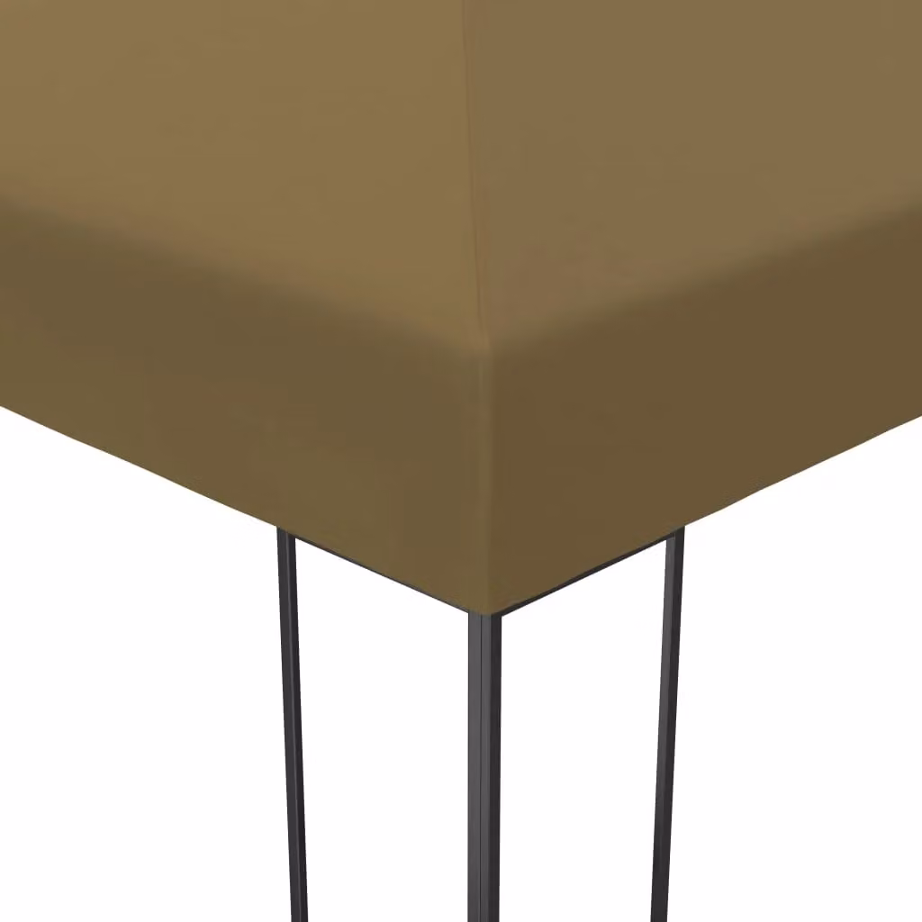 Berkfield Home Gazebo in Beige, W: 400 cm, D: 300 cm, H: 270 cm – 2