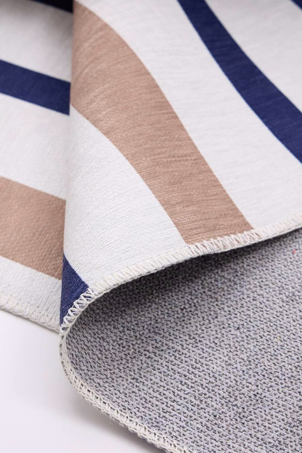 Origin Coastal Stripe Multicolour Chenille Striped Rectangular Rug, W: 80 cm, L: 150 cm – 4