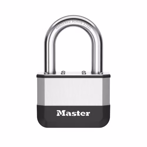 Master Lock Elite Laminated Steel Padlock in Black – 2