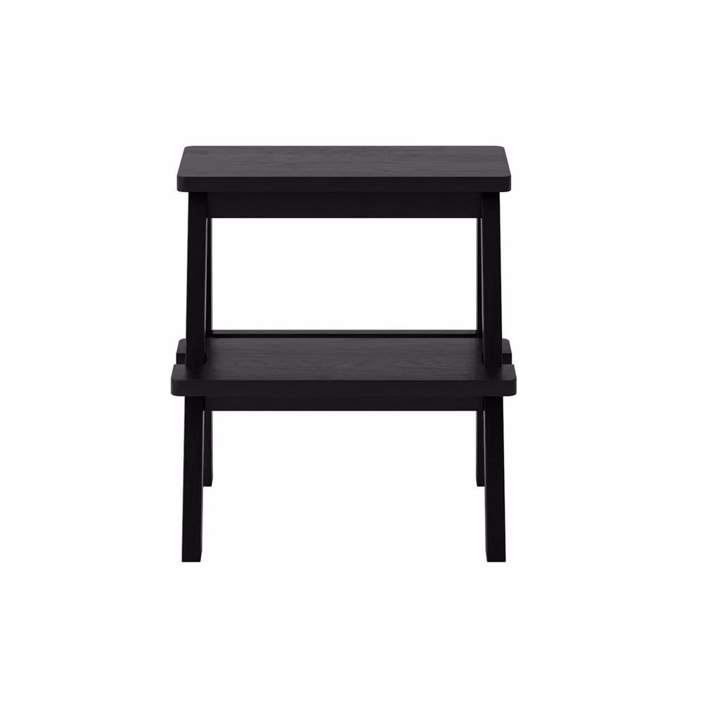 Lemon Pavilion Furniture Addie Stool in Black Pine, W43 x D39 x H45 cm – 2