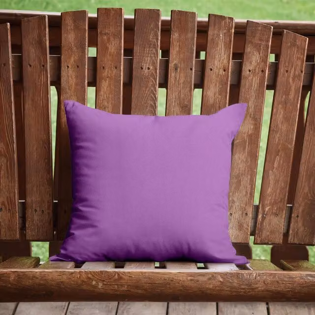 Roseley Water Resistant Purple Polyester Cushions