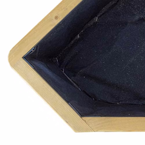 Rowlinson Marberry Corner Planter Tub in Brown, W: 50 cm, D: 50 cm, H: 50 cm – 4