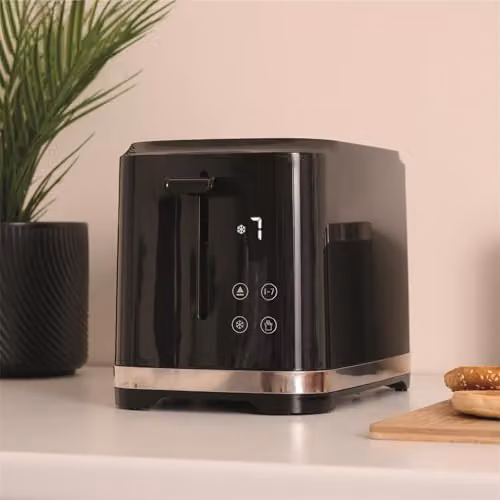 Hamilton Beach FlexiControl 2 Slice Digital Control Toaster with Digital Display in Black – 2
