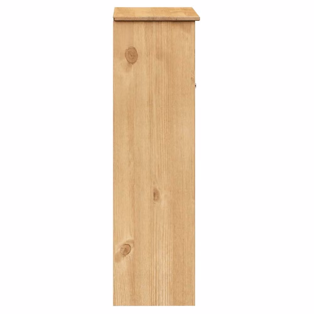 Berkfield Home Beautiful VIGO Dresser Top in Brown Waxed Solid Pine, W/D/H: 78 x 30 x 100 cm – 2