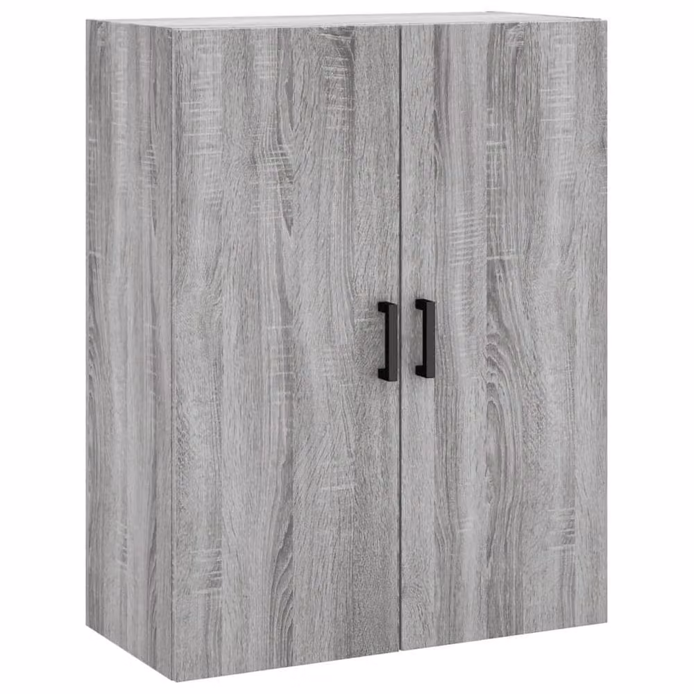 Berkfield Home Wall Mounted Cabinet in Grey, W/D/H: 69.5 x 34 x 90 cm – 2