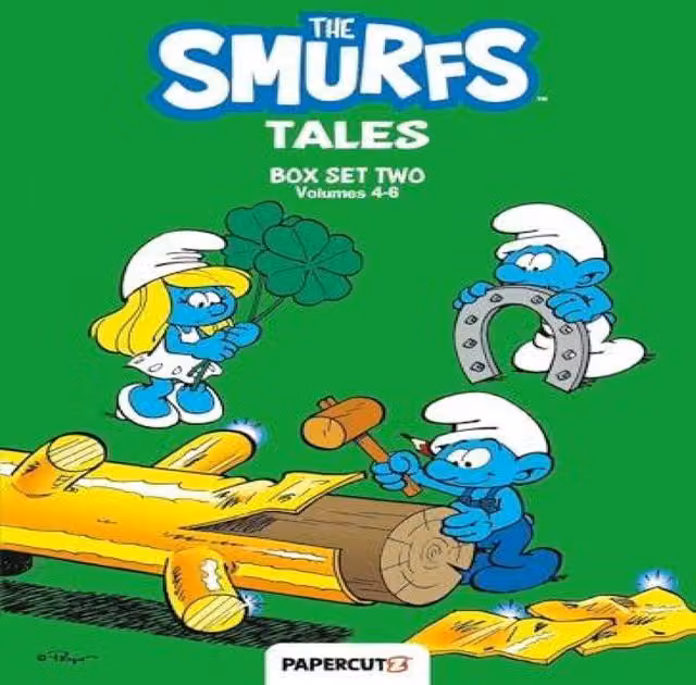 Peyo Smurfs Tales Paperback Book Boxset (4-6), Multicolour