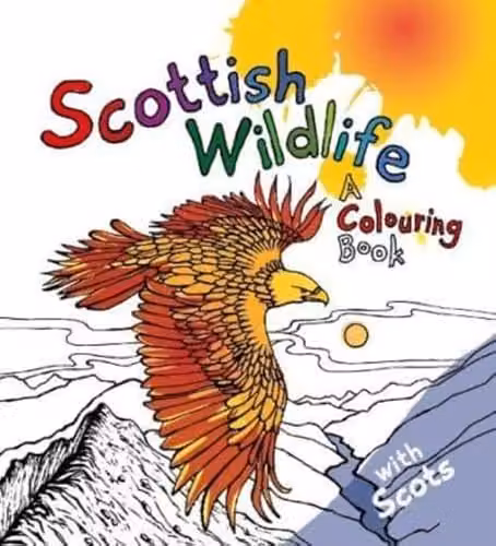 Scottish Wildlife Colouring Book for Adults by Colourful Languages, Multicolour Paper Edition