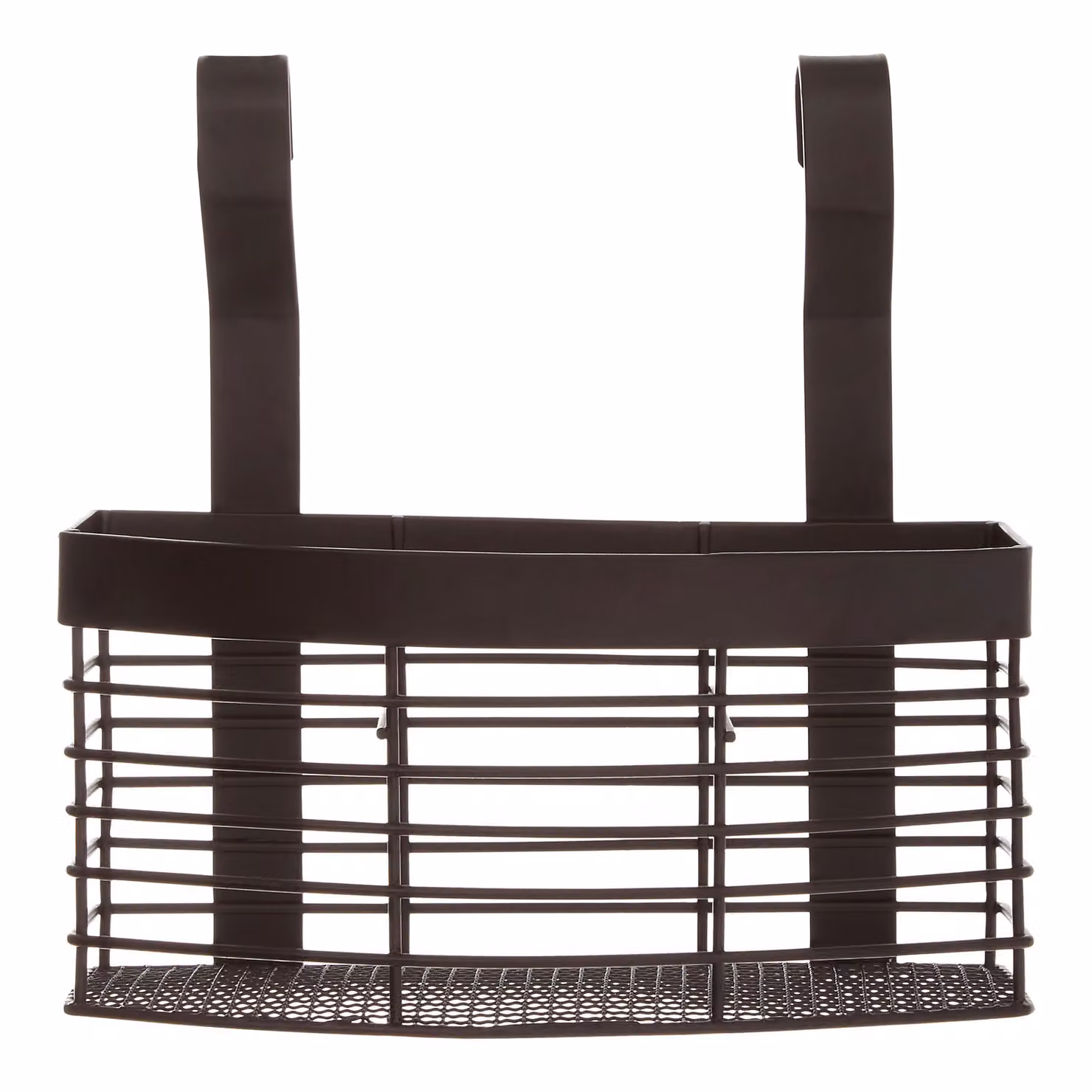 Orsina Sorello Matt Black Metal Mesh Hanging Storage Basket – 2