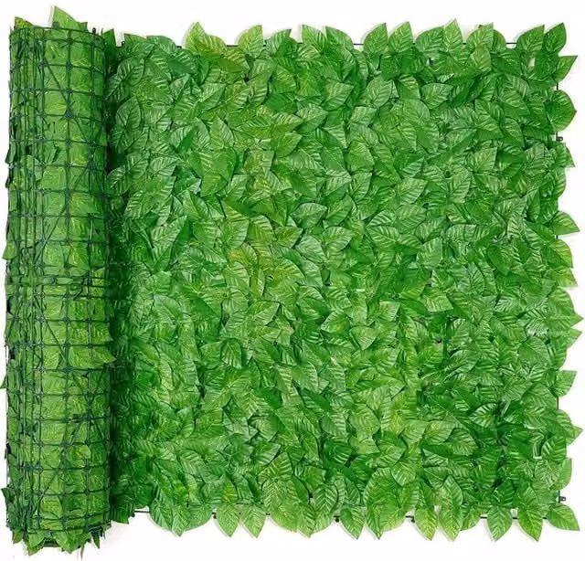 Nordara Green 3M Artificial Ivy Hedge Privacy Screen for Fence and Wall