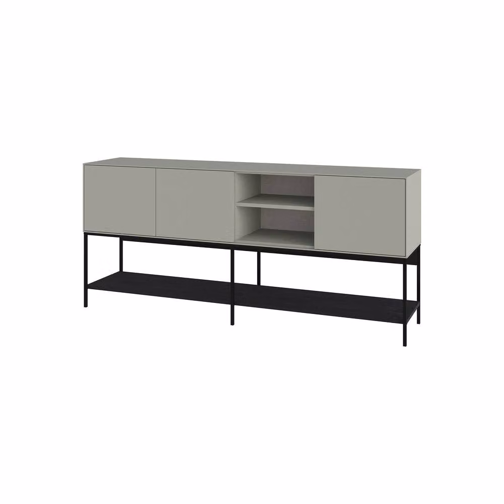 Decortie Amira Modern Sideboard Cabinet in Green, Width: 180 cm – 3
