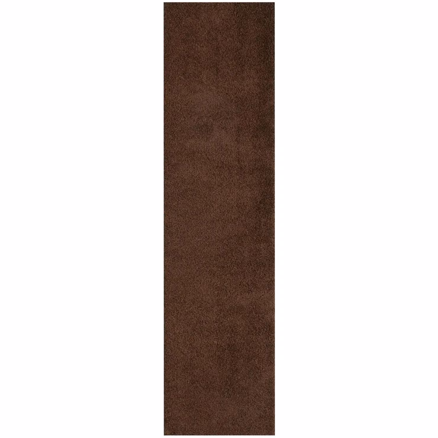 THE RUGS Soft Plain High Pile Shaggy Rug for Living Room, Bedroom or Hallway, Brown, W/D: 200 x 290 cm – 3